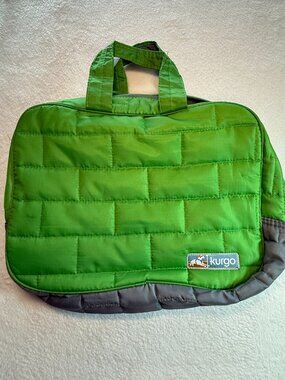 Kurgo Green Quilted Dog Travel Bag 1